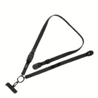 Ples รุ่น Two-Way Strap Premium - สายคล้อง - สี Black