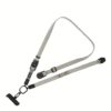 Ples รุ่น Two-Way Strap Premium - สายคล้อง - สี Gray