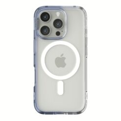 Ples รุ่น Lepi Air Layer TwoFace (Magnetic) - เคส iPhone 16 Pro Max - สี Cashmere Blue/Transparent