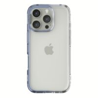 Ples รุ่น Lepi Air Layer TwoFace - เคส iPhone 16 Pro Max - สี Cashmere Blue/Transparent