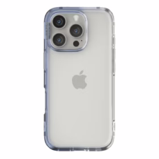 Ples รุ่น Lepi Air Layer TwoFace - เคส iPhone 16 Pro Max - สี Cashmere Blue/Transparent