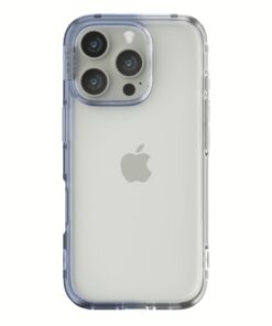 Ples รุ่น Lepi Air Layer TwoFace - เคส iPhone 16 Pro Max - สี Cashmere Blue/Transparent