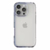 Ples รุ่น Lepi Air Layer TwoFace - เคส iPhone 16 Pro - สี Cashmere Blue/Transparent