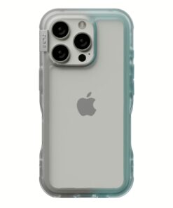 Ples รุ่น Arche TwoFace - เคส iPhone 16 Pro Max - สี Silver/Powder Blue