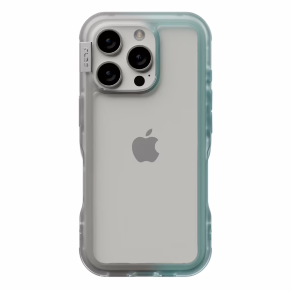 Ples รุ่น Arche TwoFace - เคส iPhone 16 Pro - สี Silver/Powder Blue