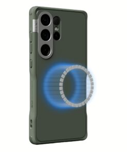 Ples รุ่น Pabl Tint (Magnetic) - เคส Galaxy S25 Ultra - สี Olive Drab
