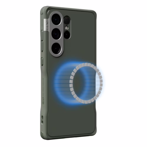 Ples รุ่น Pabl Tint (Magnetic) - เคส Galaxy S25 Ultra - สี Olive Drab