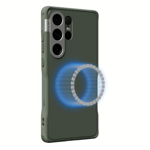 Ples รุ่น Pabl Tint (Magnetic) - เคส Galaxy S25 Ultra - สี Olive Drab