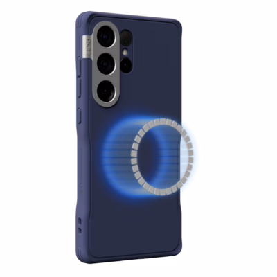 Ples รุ่น Pabl Tint (Magnetic) - เคส Galaxy S25 Ultra - สี Night Navy