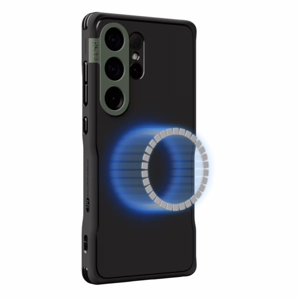 Ples รุ่น Pabl (Magnetic) - เคส Galaxy S25 Ultra - สี Black Olive