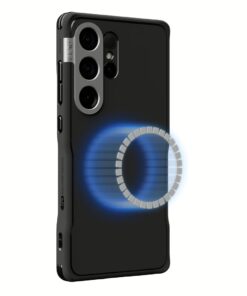 Ples รุ่น Pabl (Magnetic) - เคส Galaxy S25 Ultra - สี Black Silver