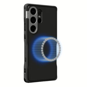 Ples รุ่น Pabl (Magnetic) - เคส Galaxy S25 Ultra - สี Black Silver