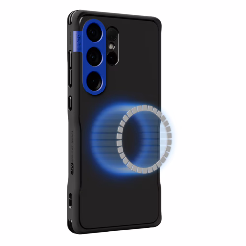 Ples รุ่น Pabl (Magnetic) - เคส Galaxy S25 Ultra - สี Black Blue