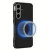 Ples รุ่น Pabl (Magnetic) - เคส Galaxy S25 Plus - สี Black Silver