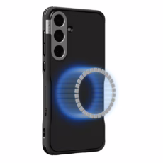 Ples รุ่น Pabl (Magnetic) - เคส Galaxy S25 Plus - สี Black Silver