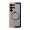 Ples รุ่น Arche TwoFace Magnetic Ring Stand - เคส Galaxy S25 Ultra - สี Transcendent Pink/Future Dusk