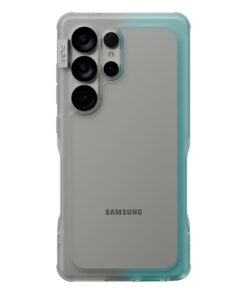 Ples รุ่น Arche TwoFace - เคส Galaxy S25 Ultra - สี Silver/Powder Blue