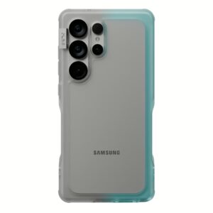 Ples รุ่น Arche TwoFace - เคส Galaxy S25 Ultra - สี Silver/Powder Blue