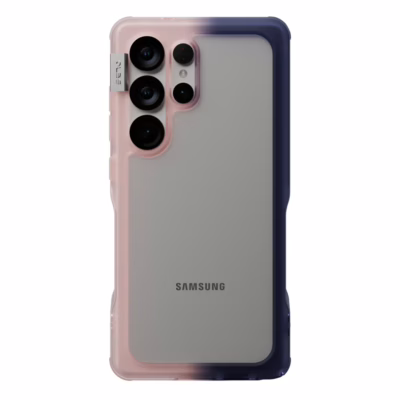 Ples รุ่น Arche TwoFace - เคส Galaxy S25 Ultra - สี Transcendent Pink/Future Dusk