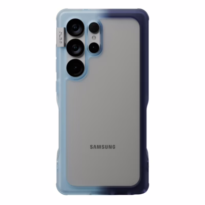 Ples รุ่น Arche TwoFace - เคส Galaxy S25 Ultra - สี Retro Blue/Future Dusk