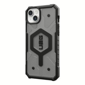 UAG รุ่น Pathfinder Clear MagSafe – เคส iPhone 15 Plus - สี Ash