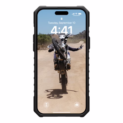 UAG รุ่น Pathfinder Clear MagSafe – เคส iPhone 15 Plus - สี Ash