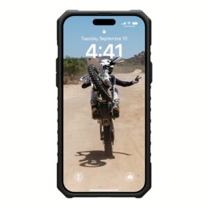UAG รุ่น Pathfinder Clear MagSafe – เคส iPhone 15 Plus - สี Ash