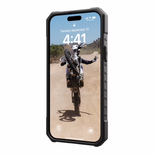 UAG รุ่น Pathfinder Clear MagSafe – เคส iPhone 15 Plus - สี Ash
