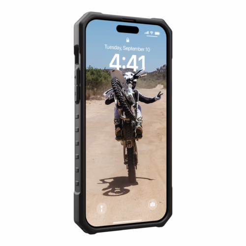 UAG รุ่น Pathfinder Clear MagSafe – เคส iPhone 15 Plus - สี Ash