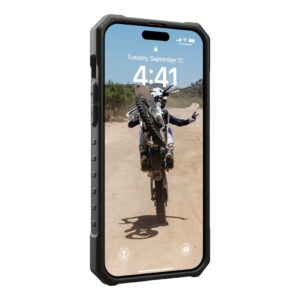 UAG รุ่น Pathfinder Clear MagSafe – เคส iPhone 15 Plus - สี Ash