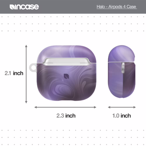 Incase รุ่น Halo Case - เคส AirPods 4 - สี Oil Slick Lilac