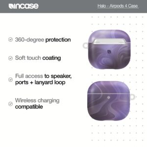 Incase รุ่น Halo Case - เคส AirPods 4 - สี Oil Slick Lilac