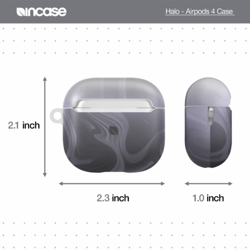 Incase รุ่น Halo Case - เคส AirPods 4 - สี Oil Slick Smoke