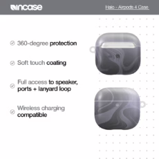 Incase รุ่น Halo Case - เคส AirPods 4 - สี Oil Slick Smoke - Image 6