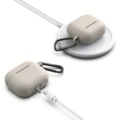 Casestudi รุ่น ULSR - เคส Airpods 3 (พร้อมห่วงแขวน) - สี Khaki