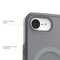 UAG รุ่น Dot with Magsafe - เคส iPhone 16e - สี Ash