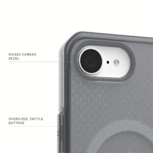 UAG รุ่น Dot with Magsafe - เคส iPhone 16e - สี Ash