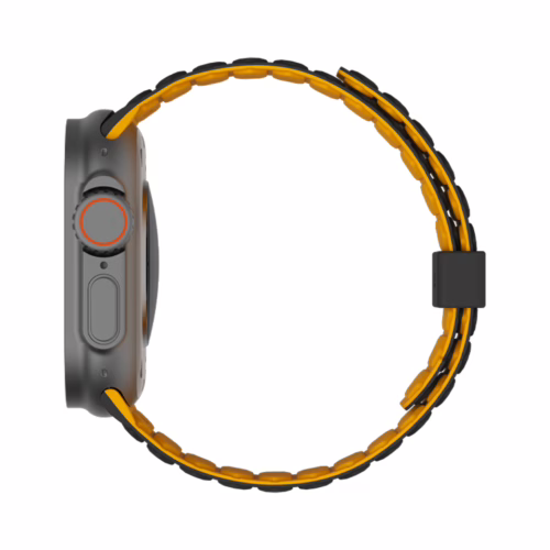 UAG รุ่น Pathfinder - สายนาฬิกา Apple Watch 42/44/45/49mm - สี Heritage Yellow/Black