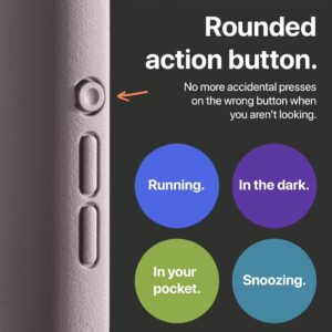tineeOWL รุ่น DUNE (คลุมปุ่ม Camera Control) – เคส iPhone 16 Pro Max - สี Dusty Lilac