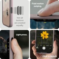 tineeOWL รุ่น DUNE (คลุมปุ่ม Camera Control) – เคส iPhone 16 Pro - สี Dusty Lilac