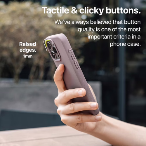 tineeOWL รุ่น DUNE (คลุมปุ่ม Camera Control) – เคส iPhone 16 Pro Max - สี Dusty Lilac