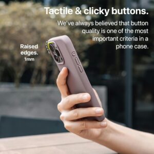tineeOWL รุ่น DUNE (คลุมปุ่ม Camera Control) – เคส iPhone 16 Pro Max - สี Dusty Lilac