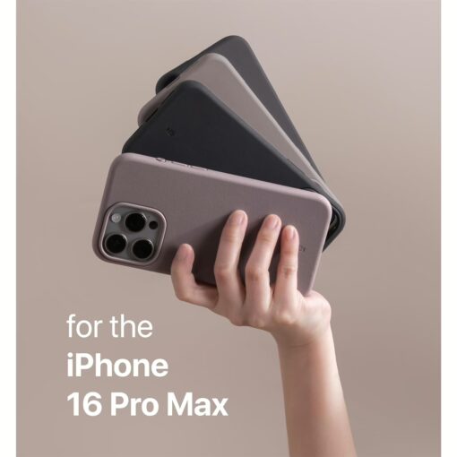 tineeOWL รุ่น DUNE (คลุมปุ่ม Camera Control) – เคส iPhone 16 Pro Max - สี Dusty Lilac - Image 7