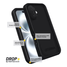 OtterBox รุ่น Fre Magsafe - เคส iPhone 16 Pro Max - สี Black - Image 5