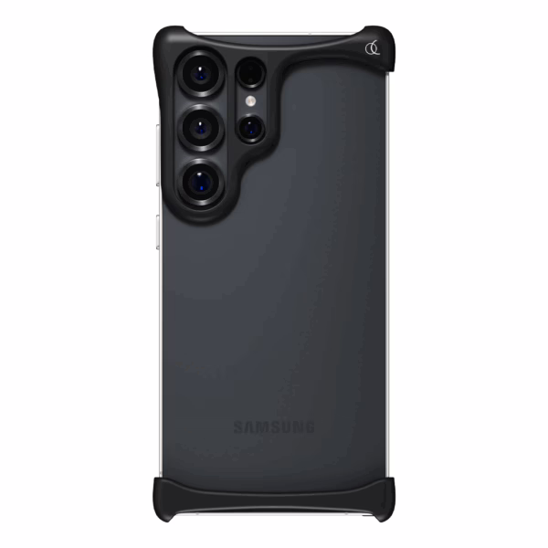 Arc รุ่น Pulse Aluminum - เคส Galaxy S25 Ultra - สี Matte Black