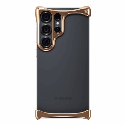 Arc รุ่น Pulse Aluminum - เคส Galaxy S25 Ultra - สี Rose Bronze
