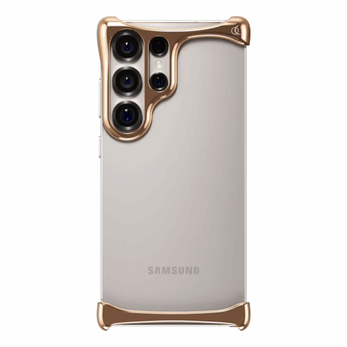 Arc รุ่น Pulse Aluminum - เคส Galaxy S25 Ultra - สี Rose Bronze