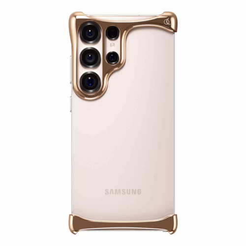 Arc รุ่น Pulse Aluminum - เคส Galaxy S25 Ultra - สี Rose Bronze