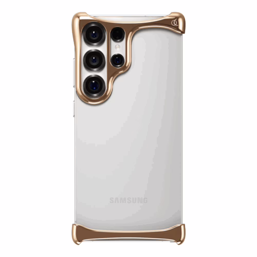 Arc รุ่น Pulse Aluminum - เคส Galaxy S25 Ultra - สี Rose Bronze