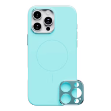 ohsnap! รุ่น Snap Case - เคส iPhone 16 Pro Max - สี Electric Teal (พร้อมกรอบอลูมิเนียม)